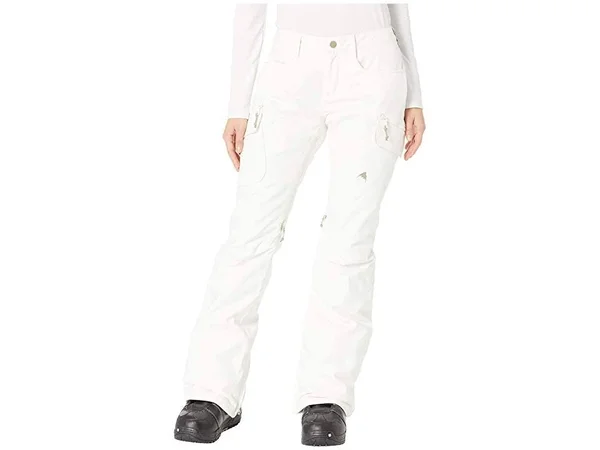 Burton Women's Gloria Insulated Pant, Stout White, L