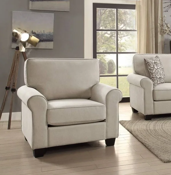 Selkirk Sofa w/ Queen Sleeper (Sand) by Homelegance