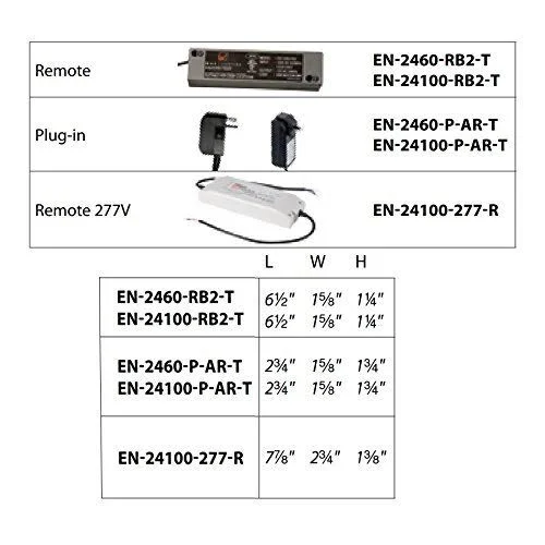 WAC Lighting en 2460 RB2 T