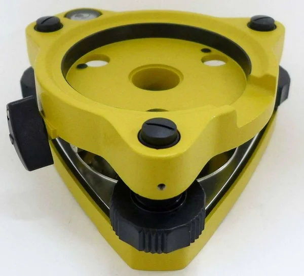 AdirPro Twist Focus Tribrach Without Optical Plummet - Yellow
