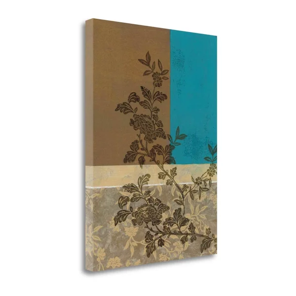 Tangletown Fine Art Peony Branch I by James Nocito - Giclee Print on Gallery Wrap Canvas, 20x22x29x22