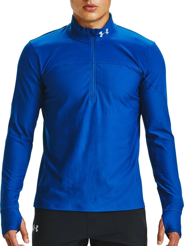 Under Armour Qualifier Half Zip Top - Blue - Medium