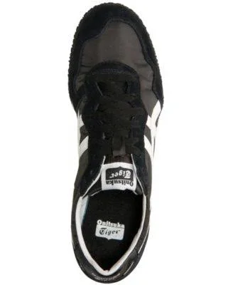 Onitsuka Tiger Men's Serrano Suede Sneakers - Black White - Size 11
