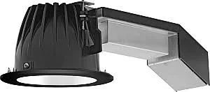RAB REMODELER 4 inch Round 20W Lutron 50 Degree 4000K 80 CRI White Cone Black Ring (RDLED4R20L-50N-W-B)