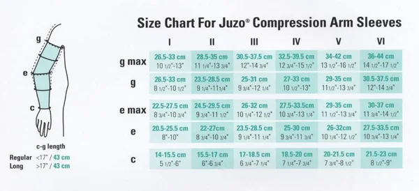 Juzo 3511Mxchl II 20-30mmHg Dynamic Soft-In Arm Sleeve with Strap