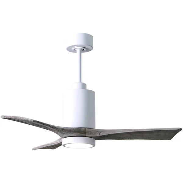 Patricia Ceiling Fan with Light by Matthews Fan Company - Textured Bronze, PA3-TB-BW-60