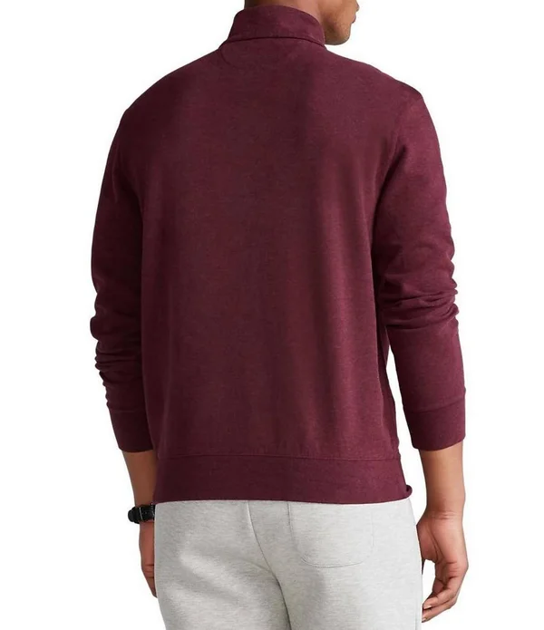 Polo Ralph Lauren Big Tall Jersey Quarter-Zip Pullover - 2XT