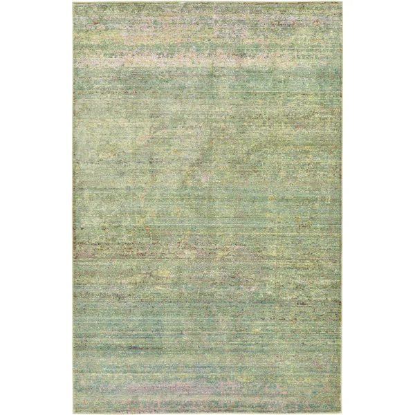 Unique Loom Austin Muse Area Rug (2&7x22 x 9&10x22 Runner - Yellow)