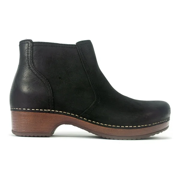 Dansko Women's Barbara Burnished Nubuck Bootie - Wine Size 39