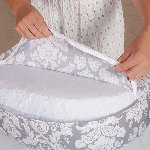Bebe AU Lait Premium Cotton Nursing Pillow, Twilight