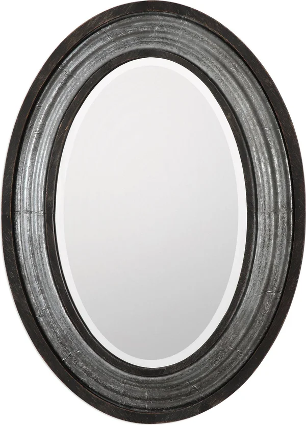 Uttermost Galina Iron Oval Mirror