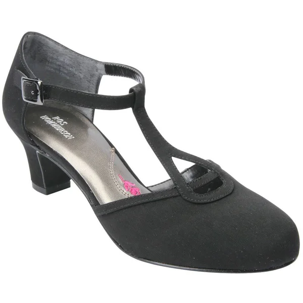 Ros Hommerson Women's Heidi Black Microtouch 5.5 M