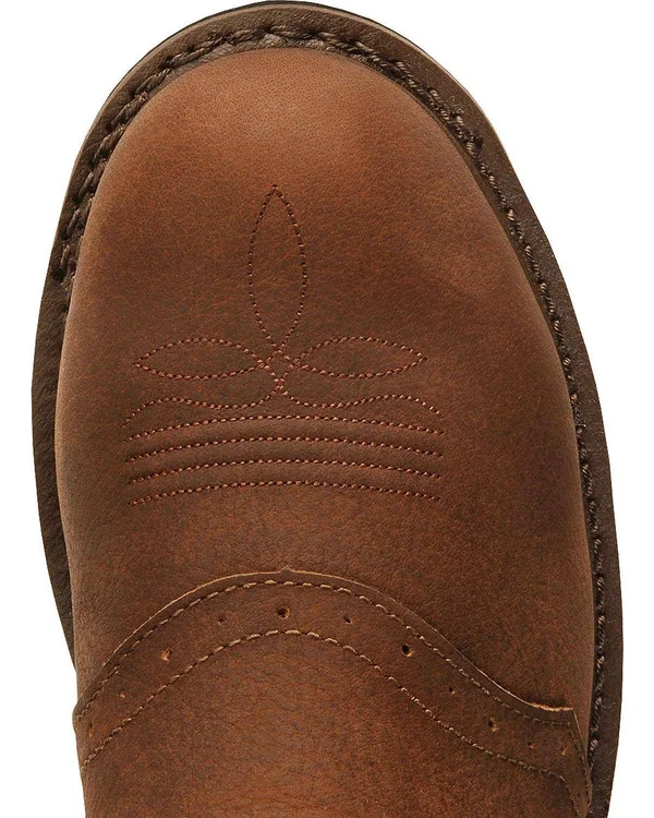 Tony Lama Men's Sienna Grizzly 3R Waterproof Steel-Toe Work Boots
