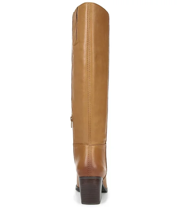 Naturalizer FAE Boot Wide Calf 4.5 Women's Peanut Butter