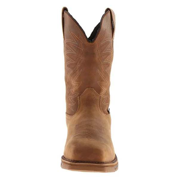 Irish Setter Marshall Pull-On Steel Toe Waterproof Boots, Men's Brown