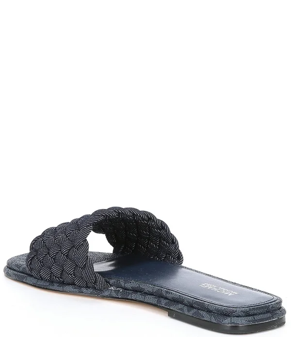 Michael Michael Kors Amelia Denim Sandals - 5.5M
