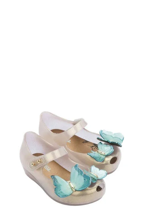 Toddler Girl's Mini Melissa Ultragirl Butterfly Mary Jane Flat