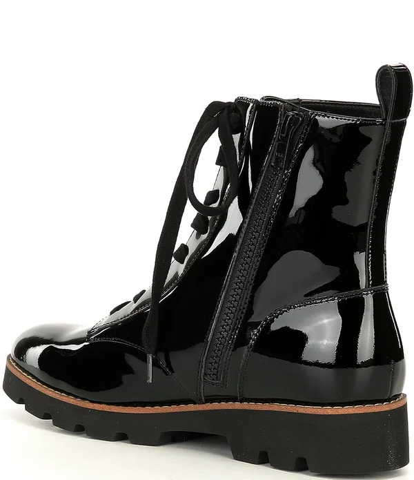 Vionic Lace-Up Boot-Lani - Size 7 Medium, Olive