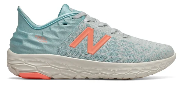 New Balance Women's Fresh Foam Beacon V2 Running Shoe, Size: 9, Camden Fog/Newport Blue