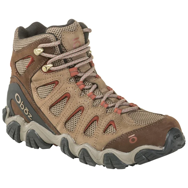 Oboz Men's Sawtooth II Mid - 8 - Brindle, Brandy Brown