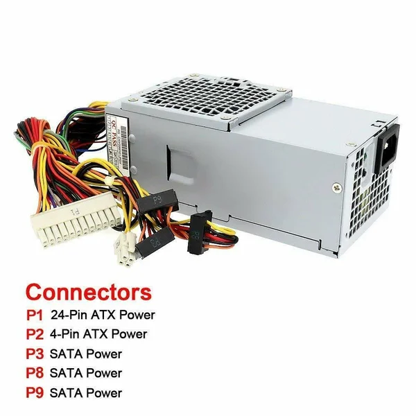 400W Power Supply Upgrade for Dell Slimline OptiPlex 390 790 990 7GC81 6MVJH