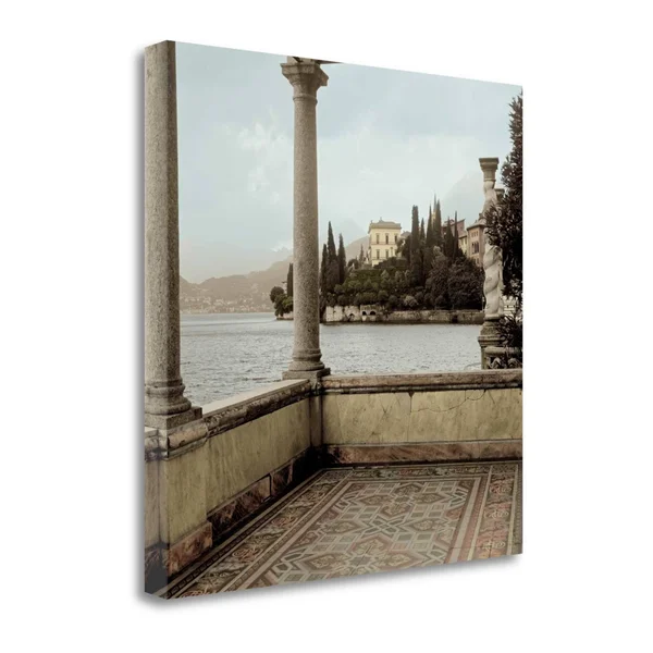 Giardino Vista Varenna - 1 by Alan Blaustein Gallery Wrap Canvas Art