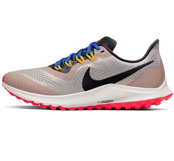 Nike Air Zoom Pegasus 36 Trail Women's Trail Running Shoes in Pumice/Pacific Blue - Size: 11, AR5676-200