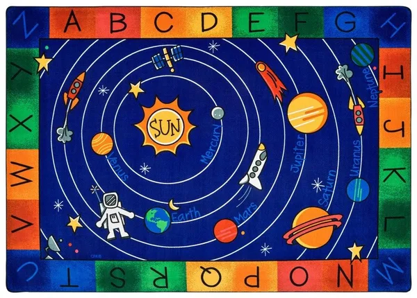 Milky Play Literacy 4&5x22 x 5&10x22 Rug by Carpets for Kids