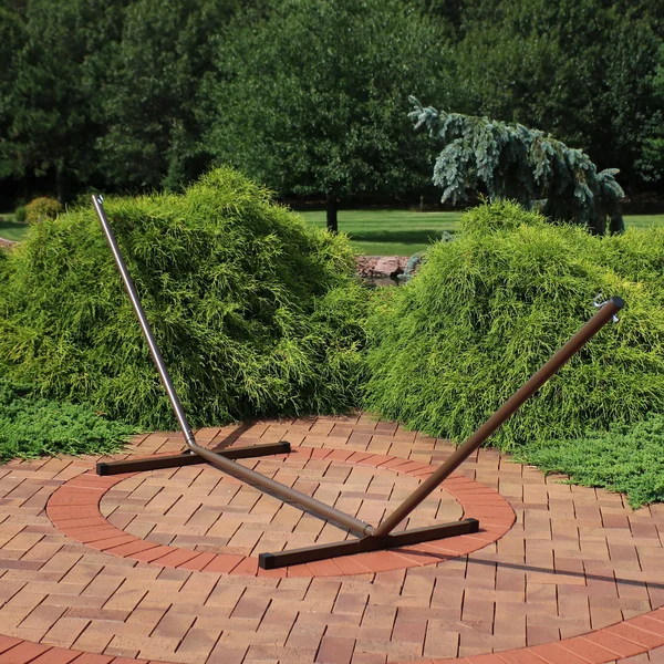 Sunnydaze Decor 12& Heavy-Duty Steel Hammock Stand - Bronze
