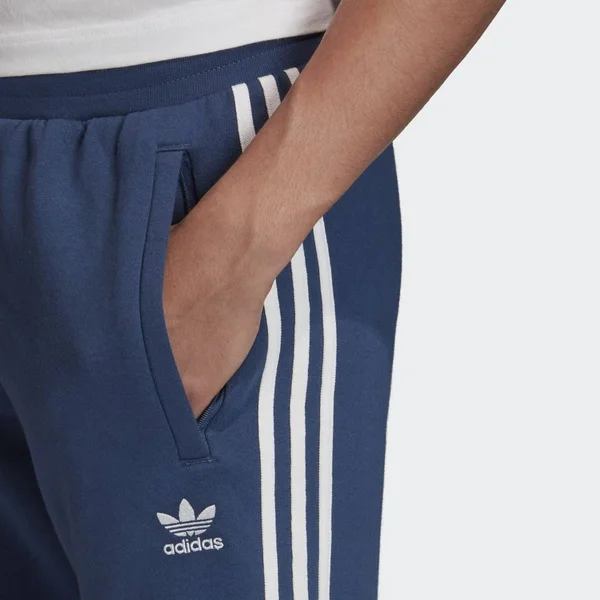 Adidas Men's Originals Fleece 3-Stripe Slim Track Pants - Night Marine
