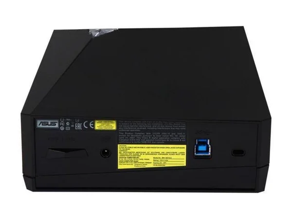 ASUS BW-12D1S-U Lite - BD-RE drive - external - SuperSpeed USB 3.0 - 40x (CD) - 16x (DVD), 8x (BD) 40x (CD), 16x (DVD盧), 12x
