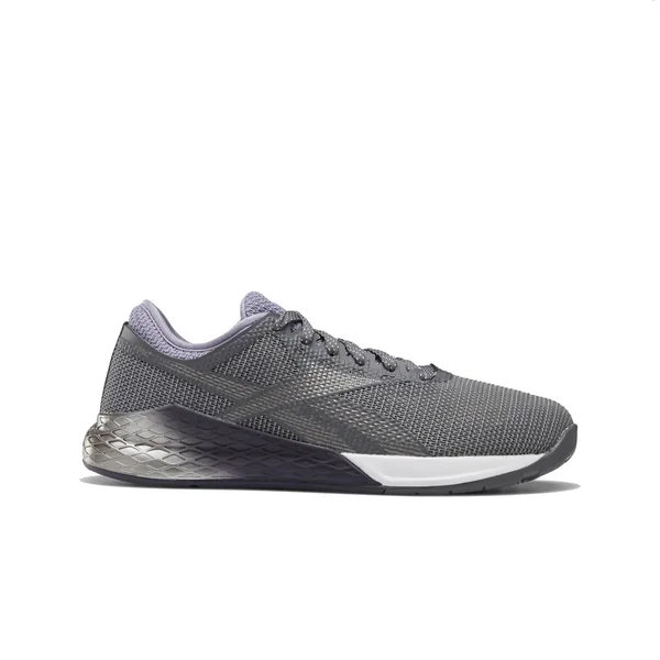 Reebok Women's Nano 9 Training Shoes, Grey/Violet/White, 10