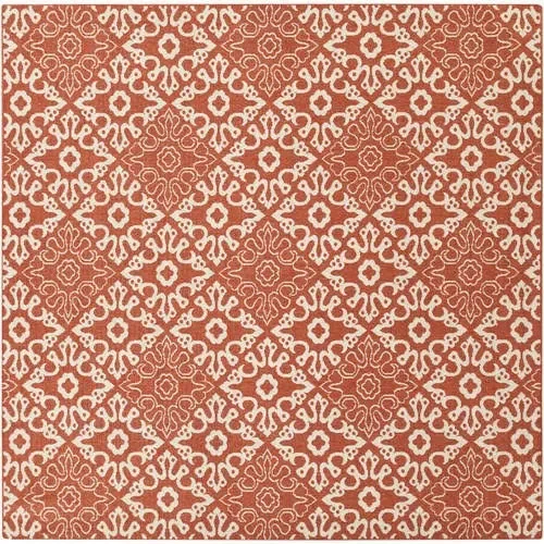 Art of Knot Booroomba Area Rug, Size: 8&9 inch Square