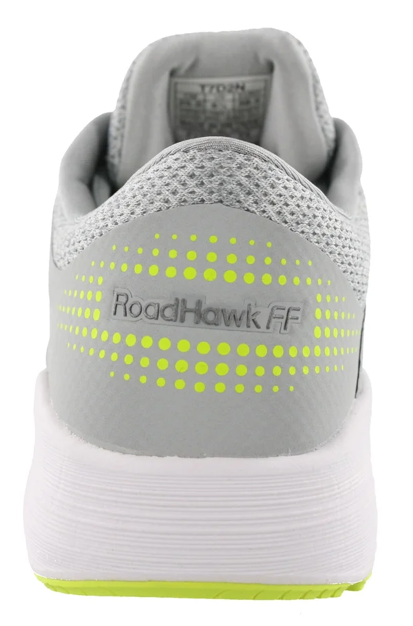 Asics Roadhawk FF (Men's) Mid Grey/White/Safety Yellow - 8.5