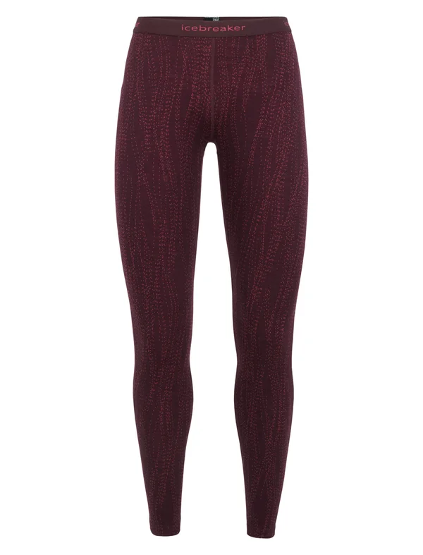Icebreaker Women's 250 Vertex Legging - Xs - Drift Velvet, Prism