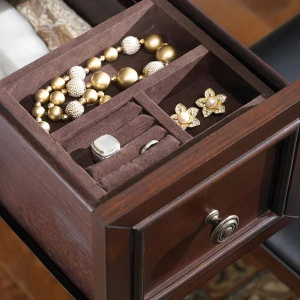 Home Styles Lafayette Cherry Vanity Table