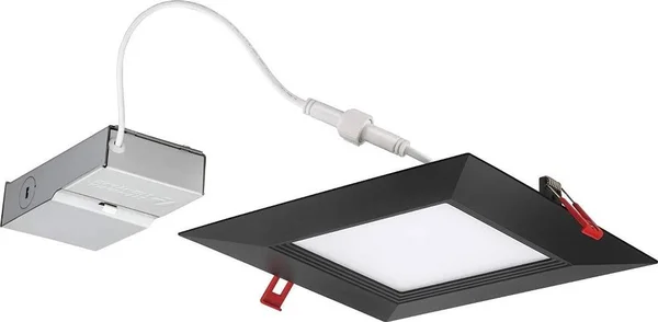 Lithonia Lighting Wafer LED Retrofit Downlight - Black