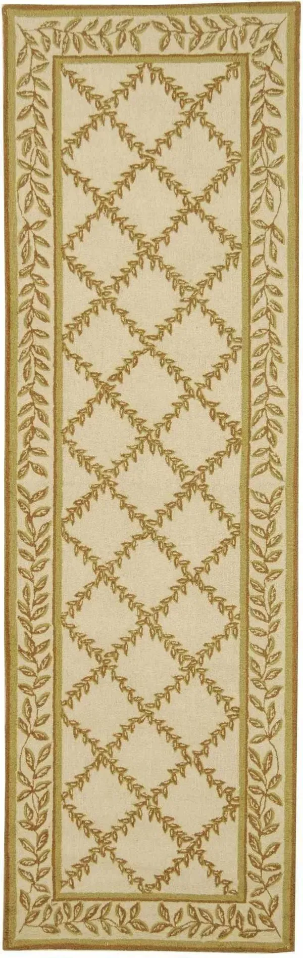 Safavieh Chelsea HK230C Ivory, Camel Rug 2&6x22 x 8& Runner