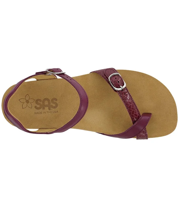 SAS Shoes Women's Pampa - Plum, Weave