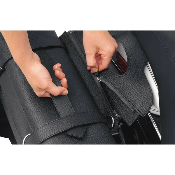 Saddlemen Highwayman Tattoo Saddlebags - Medium/Red