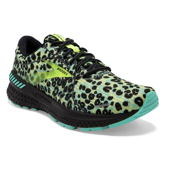 Brooks Women's Adrenaline GTS 21 Ocean/Black/Nightlife, 6, B