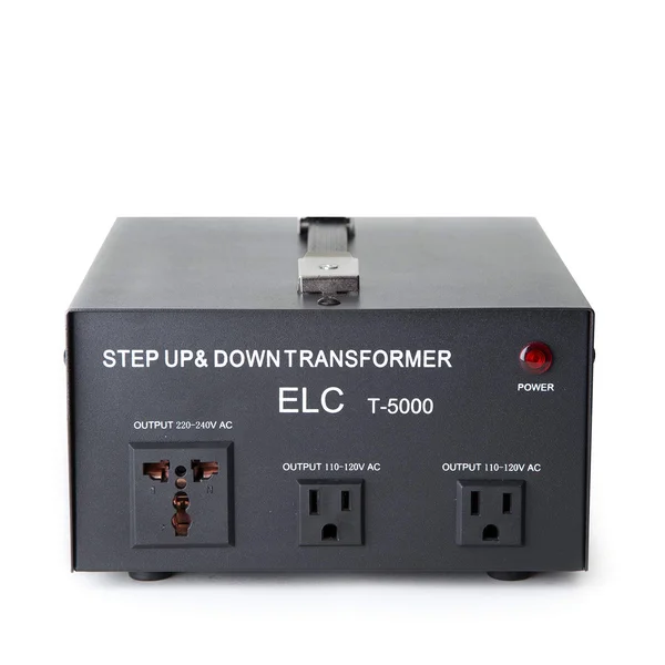ELC T-5000 5000-Watt Voltage Converter Transformer - Step Up/Down - 110V/220V - Circuit Breaker Protection