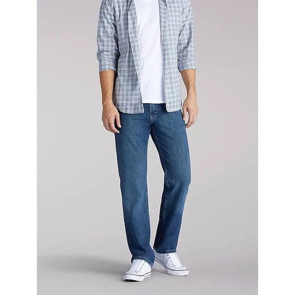 Lee Men's Regular Fit Straight Leg Jeans