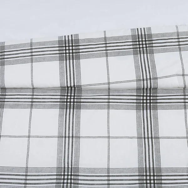 Cottage Classics Cottage Plaid Comforter Set White Full/Queen