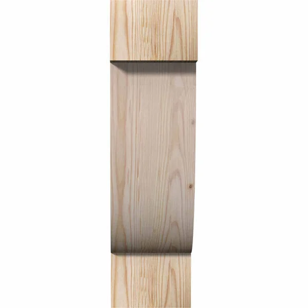 6x22W x 10x22D x 22x22H Alpine Rough Sawn Corbel, Douglas Fir