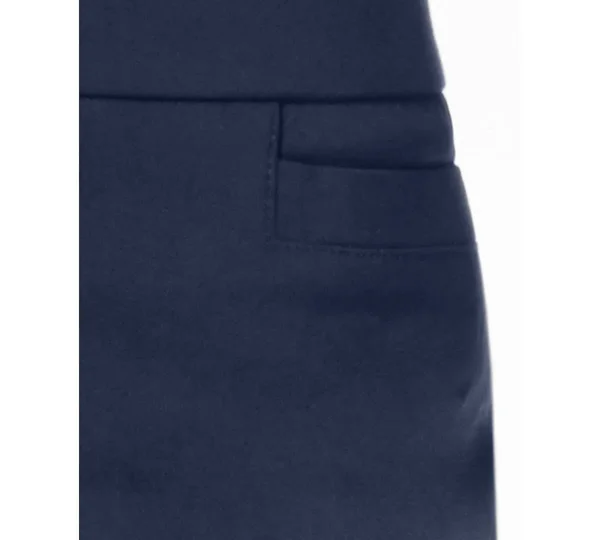 Jm Collection Pull-On Tummy Control Slim-Leg Pants, Created for Macy&s - Black M