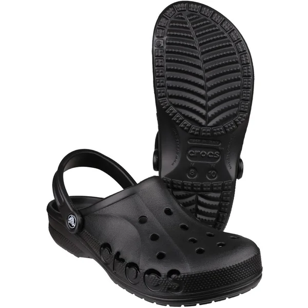 Crocs Baya Men's Clogs - Size: 12, Black
