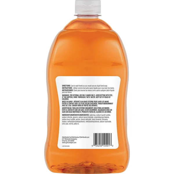 Genuine Joe Citrus Scented Liquid Hand Soap - Citrus Scent - 56 fl oz