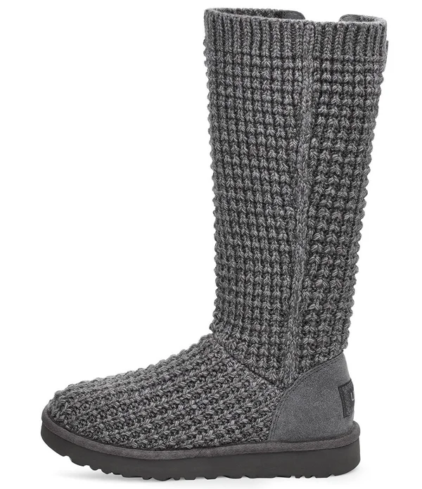 Ugg Women's Classic Solene Tall Knit 1112478 - 9, Black