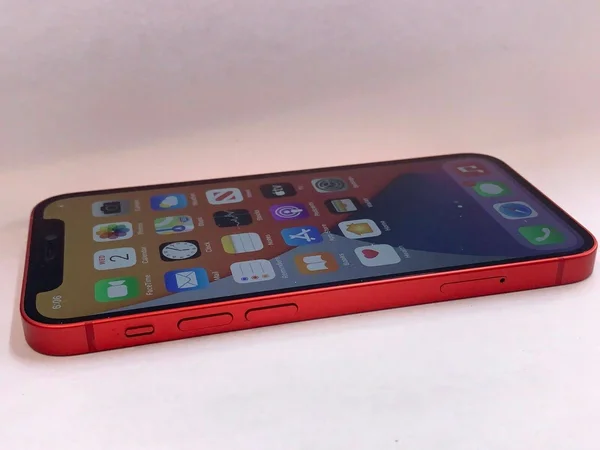Unlocked Apple I Phone 12 Mini Red 128GB 5G Smart Phone, Atu0026t T-Mobile *NO Wifi*